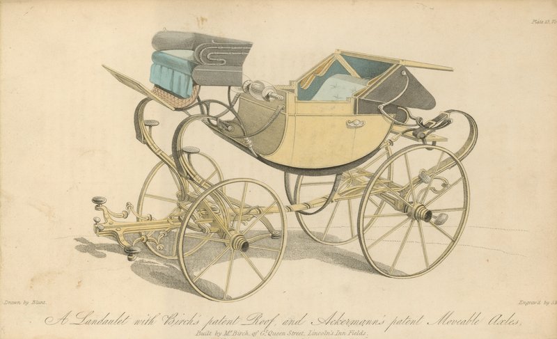 Landaulet by English School