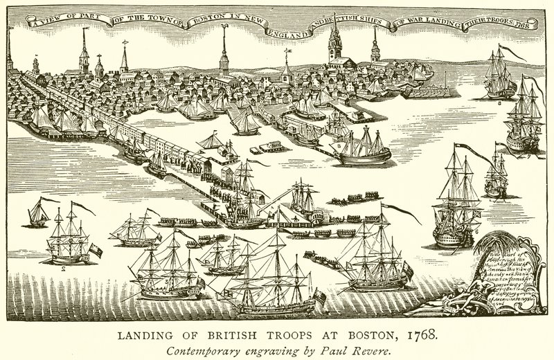 İngiliz Birliklerinin Boston