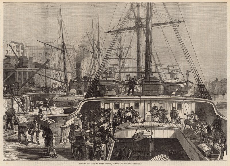 Noel için Fresh Wharf, London Bridge