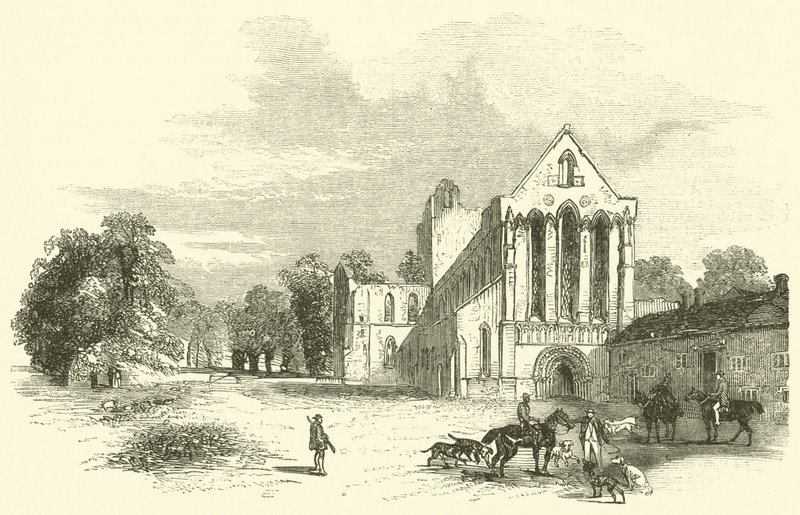 Lanercost Manastırı (gravür) by English School