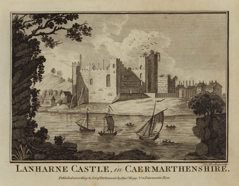 Lanharne Kalesi, Caermarthenshire