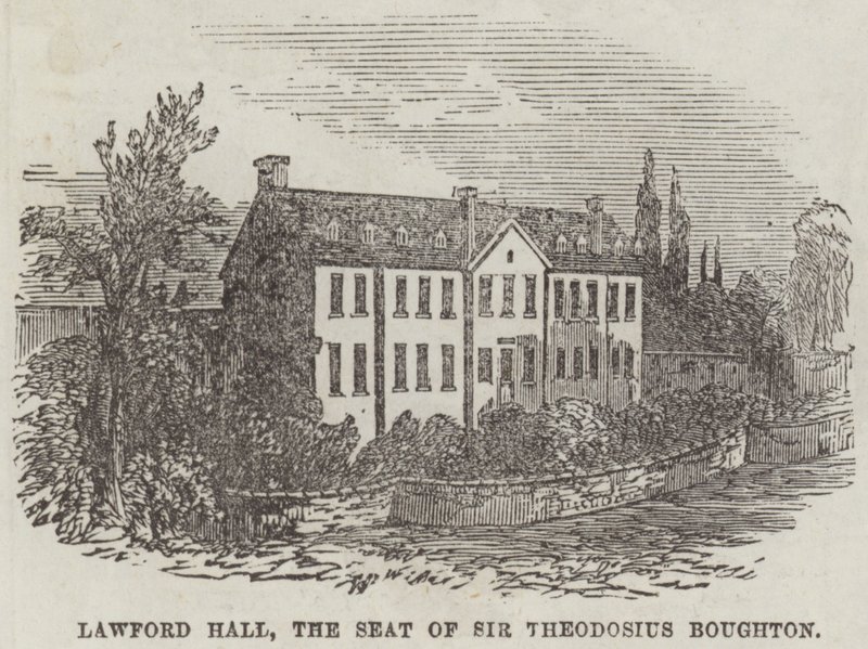 Lawford Hall, Sir Theodosius Boughton