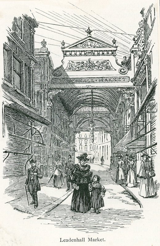 Leadenhall Pazarı by English School
