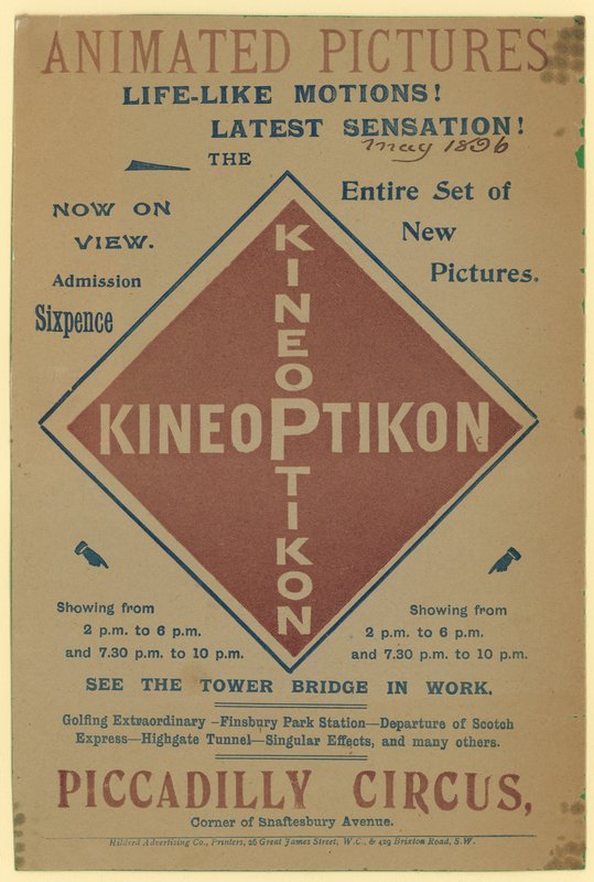 Kineoptikon, Piccadilly Circus