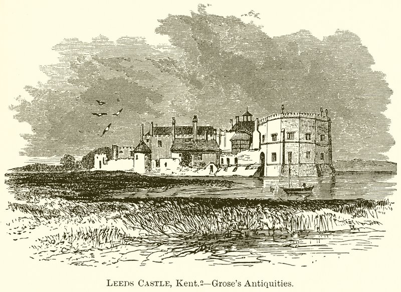 Leeds Kalesi, Kent.--Groses Eski Eserler by English School