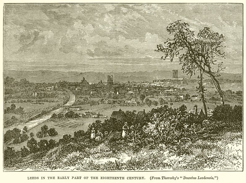 Onsekizinci Yüzyılın Başlarında Leeds by English School