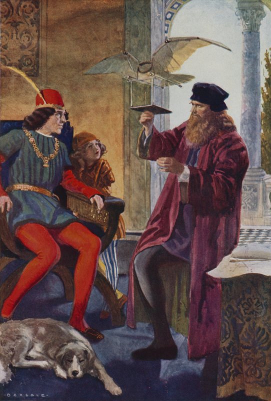 Leonardo ileriye bakıyor by English School