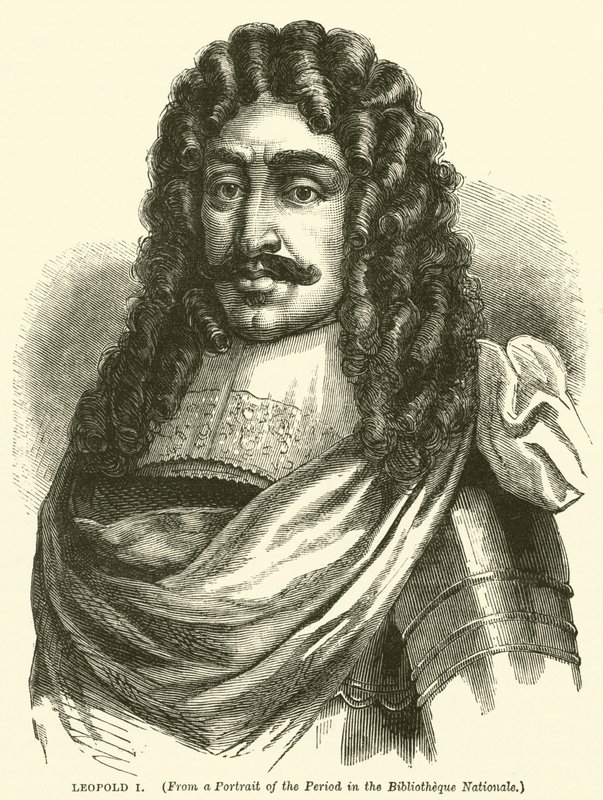Leopold I (gravür) by English School