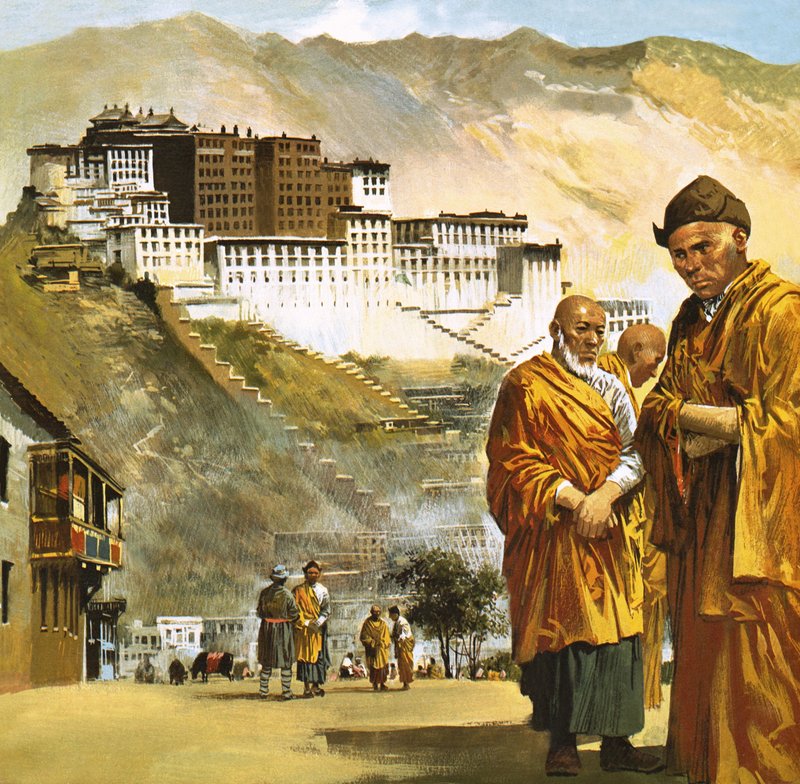Lhasa by English School