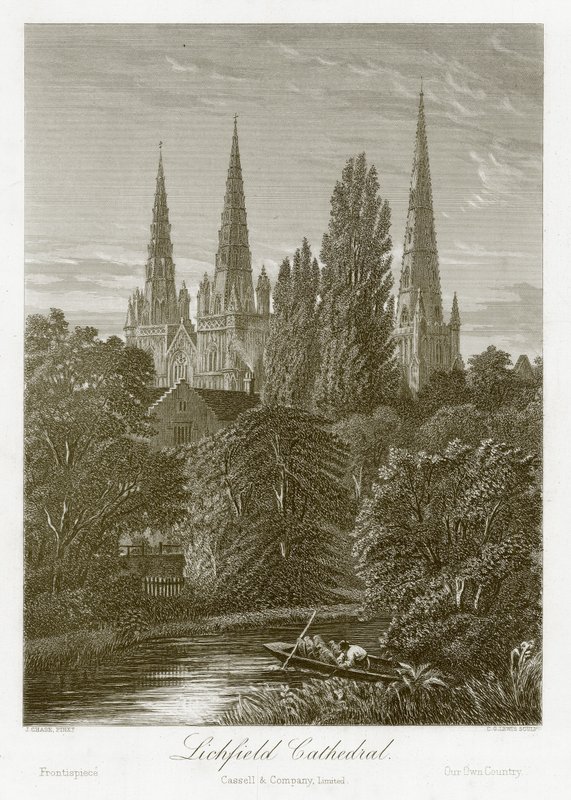 Lichfield Katedrali by English School