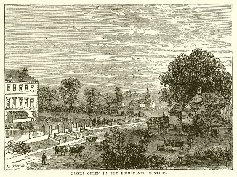 On Sekizinci Yüzyılda Lisson Green by English School