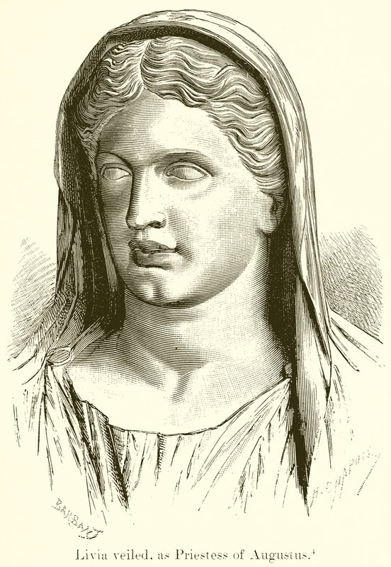 Livia Veiled, Augustus Rahibesi olarak by English School