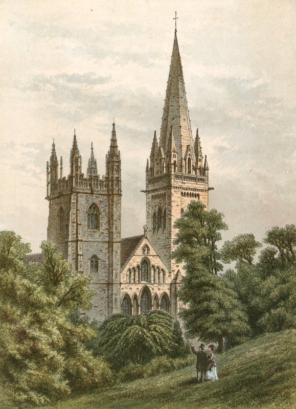 Llandaff Katedrali by English School