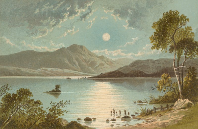 Loch Venachar by English School