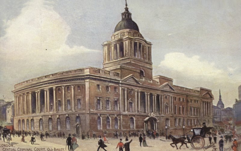 Londra, Merkez Ceza Mahkemesi, Old Bailey by English School