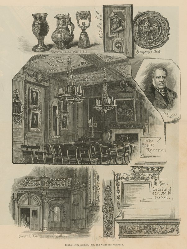Londra Şehir Loncaları: The Vintners Company by English School