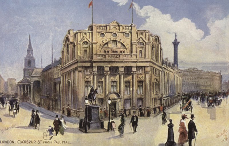 Londra, Cockspur Caddesi, Pall Mall