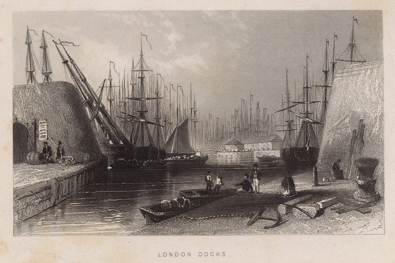 Londra Rıhtımları by English School