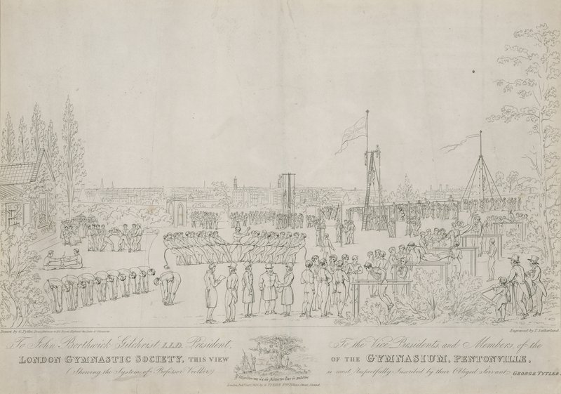 Londra Jimnastik Topluluğu, Gymnasium'un görünümü, Pentonville by English School