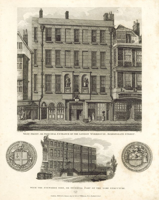 Londra Yetimhanesi, Bishopsgate Caddesi by English School