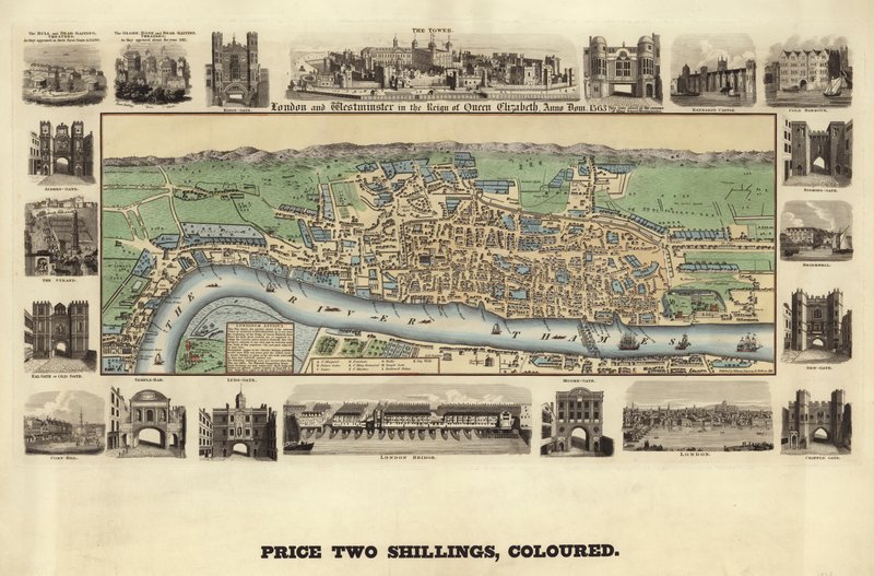 Kraliçe I. Elizabeth döneminde Londra ve Westminster by English School