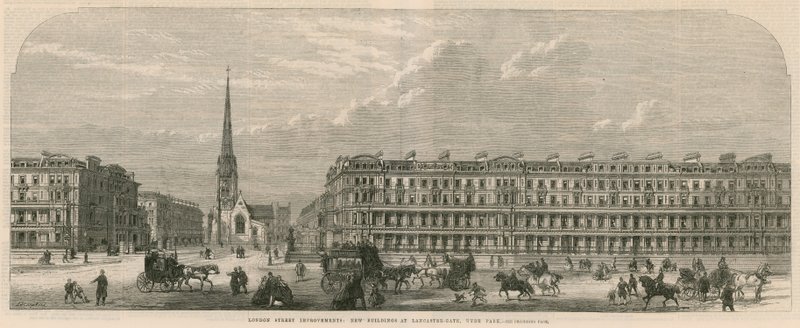 Londra sokak iyileştirmeleri: Lancaster Gate, Hyde Park