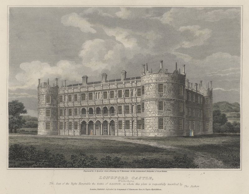 Longford Kalesi, Wiltshire, Radnor Kontu