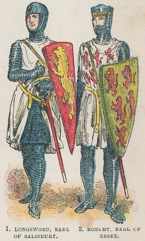 Uzun Kılıç, Salisbury Kontu; Robert, Essex Kontu by English School