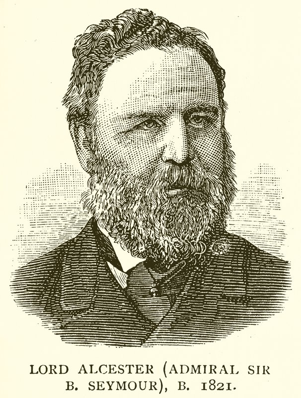 Lord Alcester (Amiral Sir B. Seymour), B. 1821 by English School