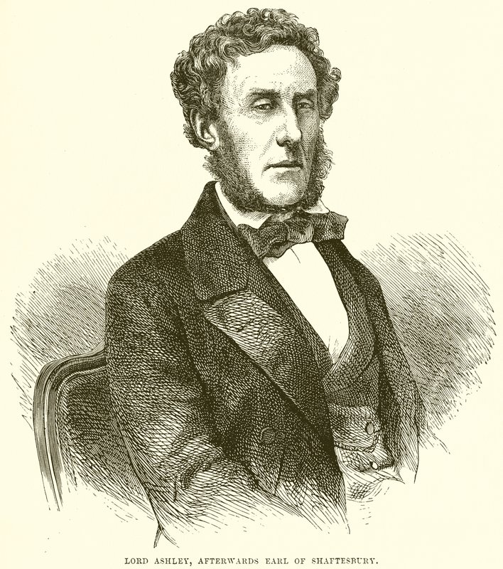 Lord Ashley, daha sonra Shaftesbury Kontu by English School