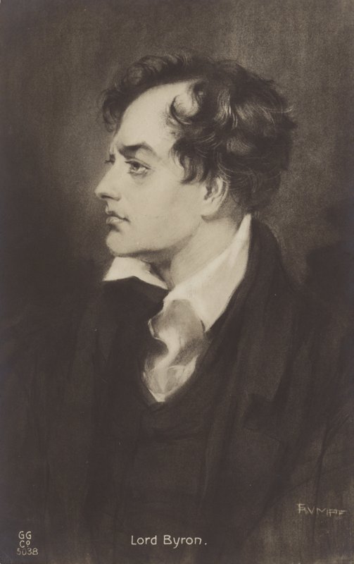 Lord Byron (1788-1824), İngiliz şair by English School
