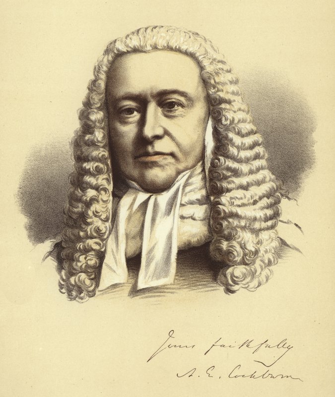 Lord Başyargıç Cockburn by English School