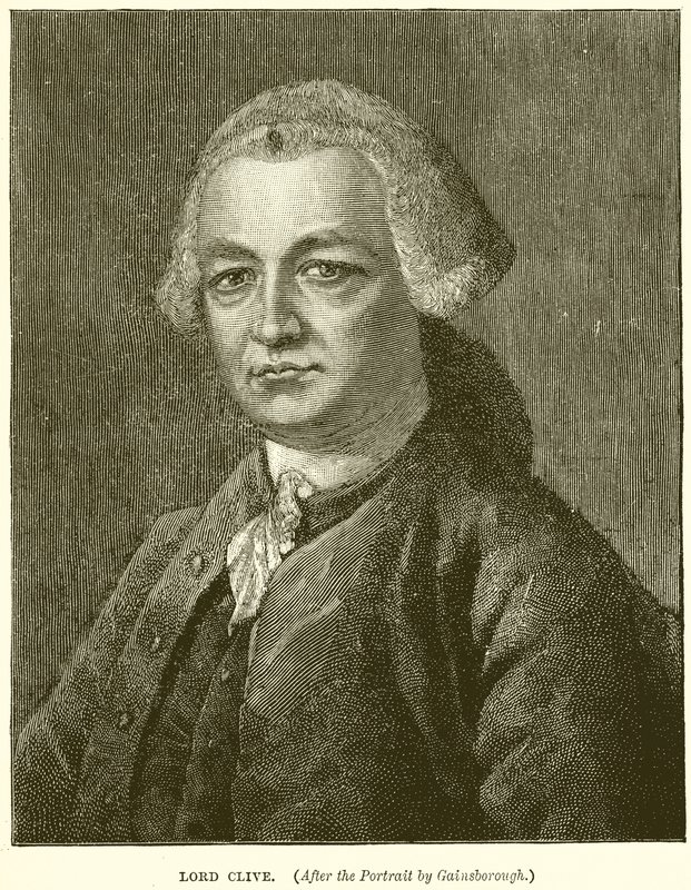Lord Clive by English School