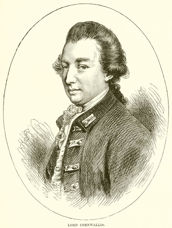 Lord Cornwallis by English School