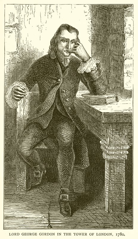 Lord George Gordon, Londra Kulesi