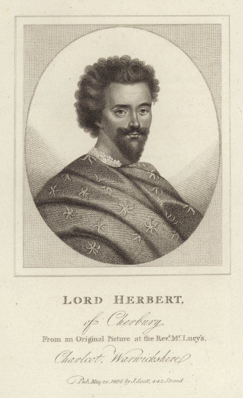 Cherbury Lordu Herbert by English School