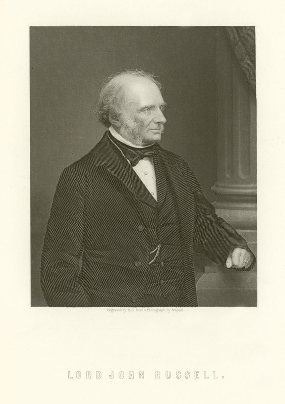 Lord John Russell by English School