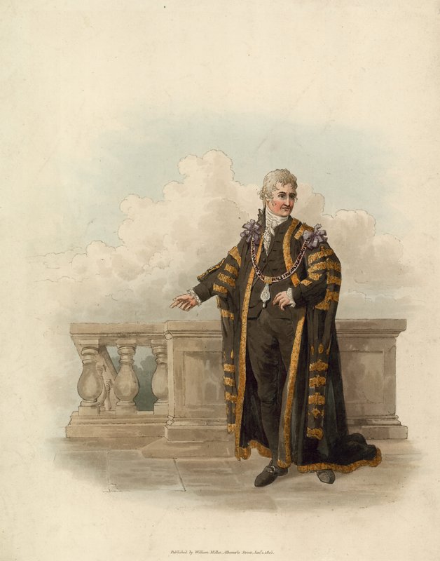 Lord Mayor, Mansion House, Londra by English School