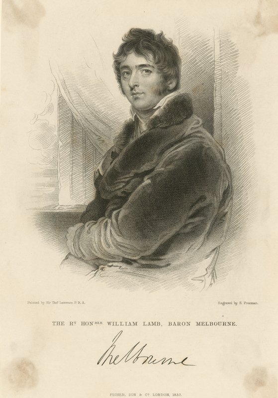 lord melbourne by English School