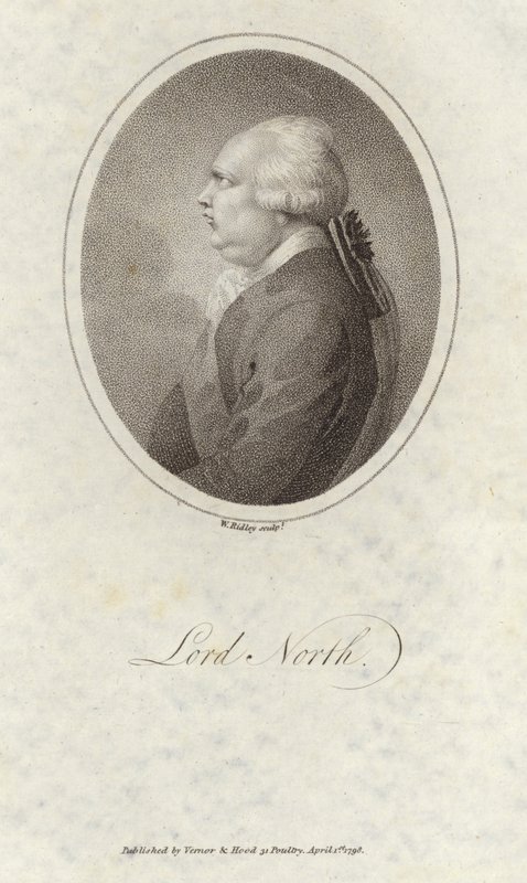 Lord North, İngiliz politikacı by English School