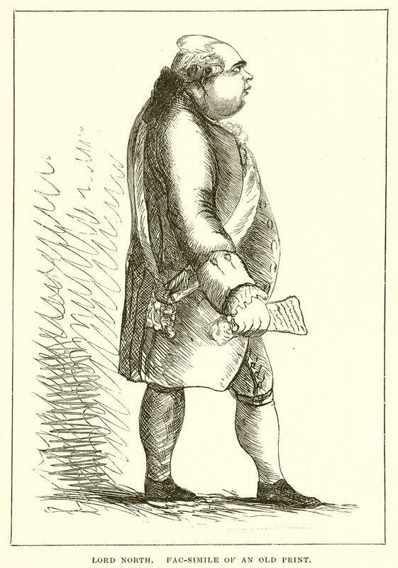 Lord Kuzey. Eski Bir Baskının Aynısı by English School