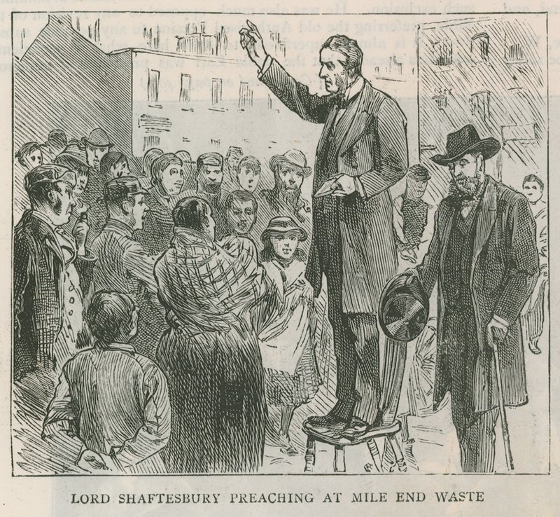 Lord Shaftesbury, Londra