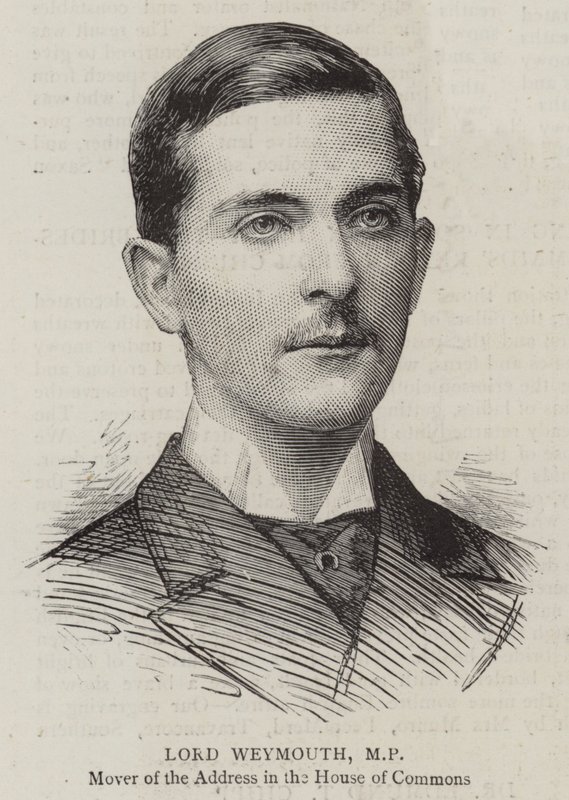 Lord Weymouth, MP (gravür) by English School