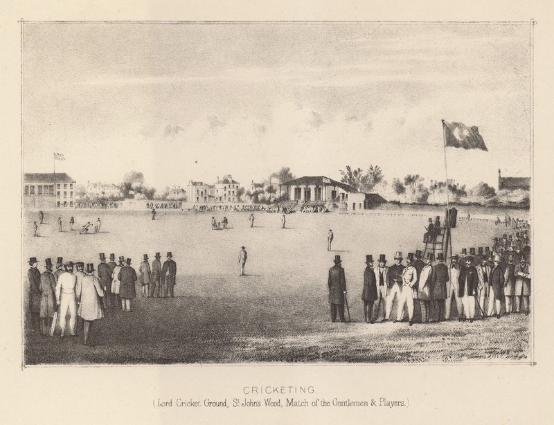 Lords Cricket Ground, S Johns Wood, Centilmenler ve Oyuncuların Maçı by English School