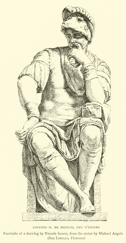 Lorenzo II, De Medici, Duc dUrbino by English School