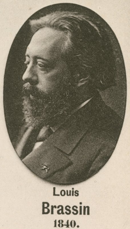 Louis Brassin (gravür) by English School