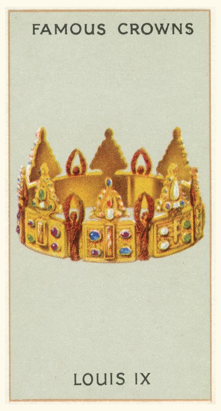 Louis IX (chromolitho) by English School