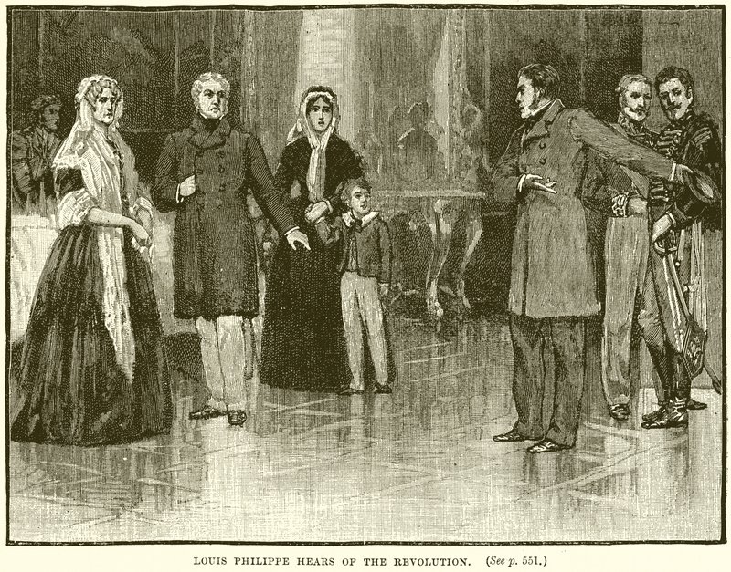 Louis Philippe Devrimi Duyuyor by English School