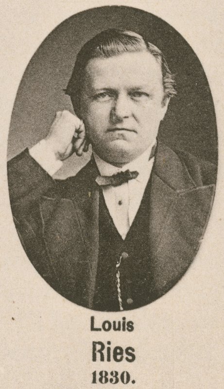 Louis Ries (gravür) by English School