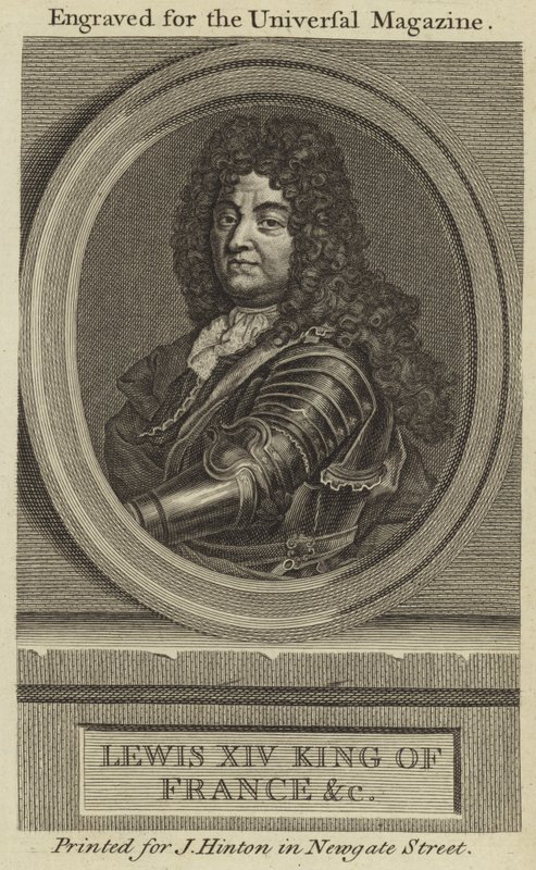 Louis XIV, Fransa Kralı by English School
